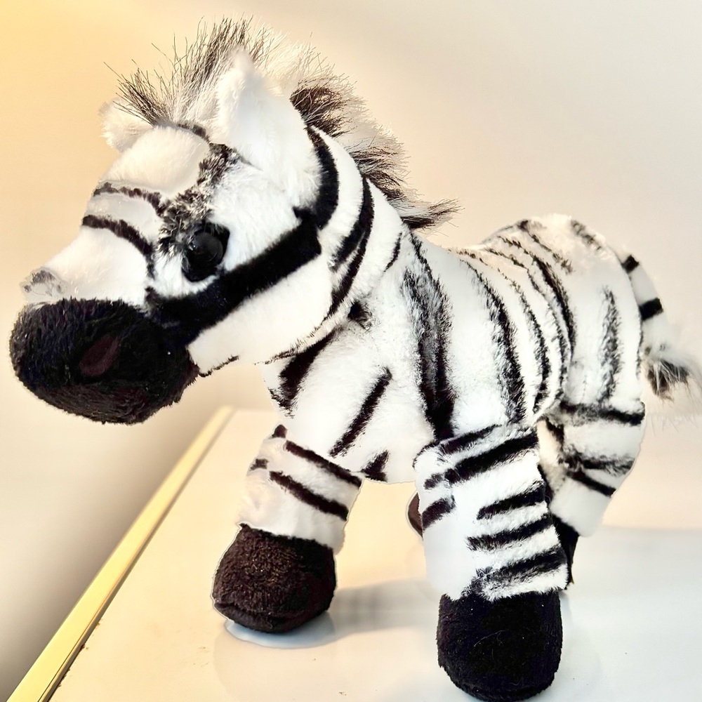Webkinz Zebra NWOT, not played with, stored plush stuffed toy.